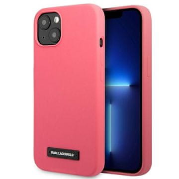 Karl Lagerfeld KLHCP13SSLMP1PI iPhone 13mini 5,4" trdo ohišje fuksija/fuksija silikonska ploščica