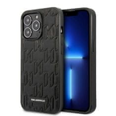 Karl Lagerfeld Ovitek Karl Lagerfeld Monogram za iPhone 13 Pro Max črne barve