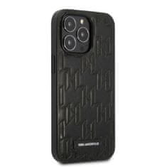 Karl Lagerfeld Ovitek Karl Lagerfeld Monogram za iPhone 13 Pro Max črne barve