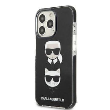 Karl Lagerfeld KARL LAGERFELD OVITEK HARDCASE ZA IPHONE 13 PRO MAX 6,7 KARL&CHOUPETTE ČRNA