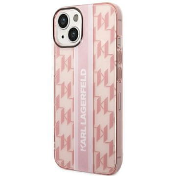 Karl Lagerfeld OVITEK KARL LAGERFELD ZA IPHONE 14 PLUS 15 PLUS 6,7 MONO STRIPE HARDCASE