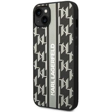 Karl Lagerfeld ETUI KARL LAGERFELD HARDCASE ZA IPHONE 14 PLUS 15 PLUS MONOGRAM STRIPE ETUI