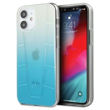 MERCEDES Ovitek za iPhone 12 mini Mercedes Line, prozoren, moder