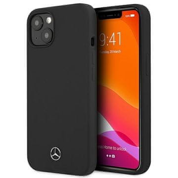 MERCEDES Silikonski ovitek Mercedes Line za iPhone 13 mini, črne barve