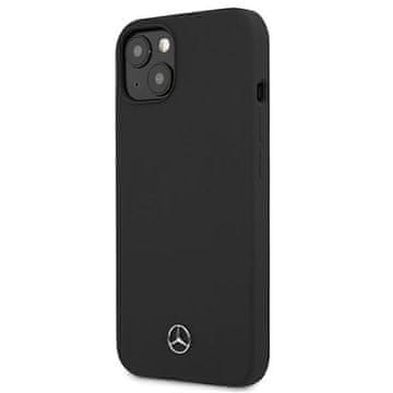 MERCEDES OVITEK MERCEDES MEHCP13SSILBK ZA IPHONE 13 MINI SILIKON LINE Z ZAŠČITO