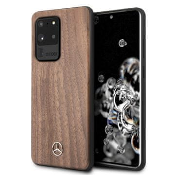 MERCEDES Ovitek za Samsung Galaxy S20 Ultra Mercedes Wood Line oreh