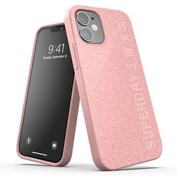 shumee Kompostabilni ovitek SuperDry za iPhone 12 mini, roza