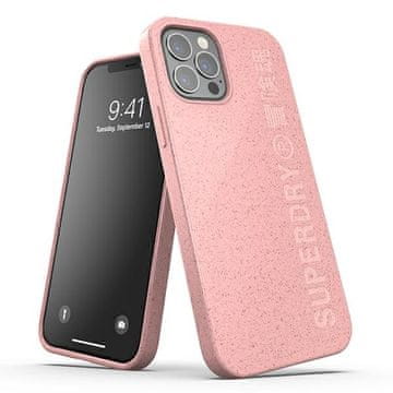 shumee Kompostabilni ovitek za iPhone 12 SuperDry roza
