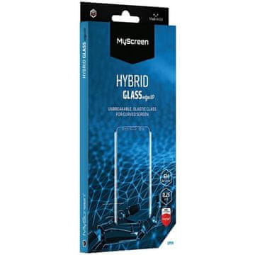 MyScreen Protector Hibridno steklo za iPhone Xs Max 3D črno