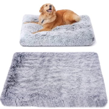 shumee Postelja za hišne ljubljenčke, siva - 120x80