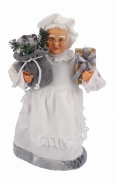 shumee Božični škratek gospa Claus 40 cm
