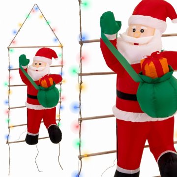 shumee Božiček na lestvi napihljiv LED 145 cm