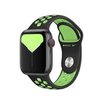 1 to 3 Apple Pašek Za Apple Watch 38/40/41Mm Nike Sport S Črno In Limeta Vzorcem
