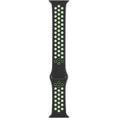 1 to 3 Apple Pašek Za Apple Watch 38/40/41Mm Nike Sport S Črno In Limeta Vzorcem