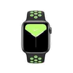 1 to 3 Apple Pašek Za Apple Watch 38/40/41Mm Nike Sport S Črno In Limeta Vzorcem