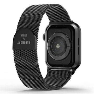 Superdry SUPERDRY VERIŽNI PAŠEK ZA APPLE WATCH 38 40 41MM SERIES 1 2 3 4 5 6 7 8 SE