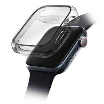 UNIQ Ovitek Garde za Apple Watch Series 7/8/9 41 mm. Siv/dimljeno siv.