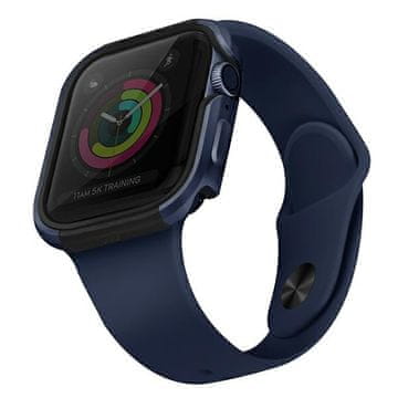 UNIQ ovitek Valencia za Apple Watch Series 4/5/6/SE/SE3 40 mm. moder/atlantski moder