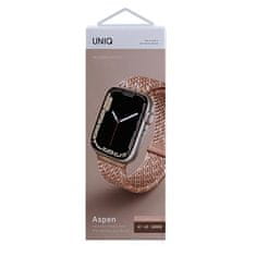 UNIQ Apple Watch Band 41mm UNIQ Aspen Braided Pink