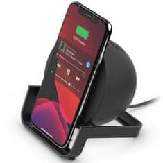 1 to 3 BELKIN 10W INDUKTIVNI POLNILEC Z ZVOČNIKOM ZA IPHONE 12 13