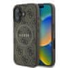 Ovitek za iPhone 16 Plus Guess Hardcase MagSafe rjav