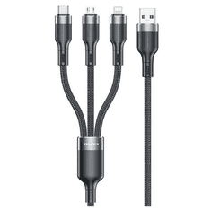 Awei AWEI CL-975 3V1 KABEL ZA IPHONE ANDROID TELEFONE 65W USB-C NA LIGHTNING