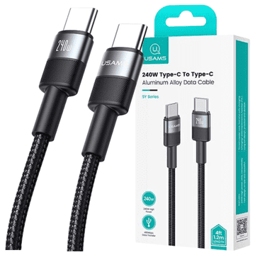 1 to 3 Usams Usb-C Kabel Usb-C 240W 1,2M Za Telefone Serija Hitro Polnjenje Sy