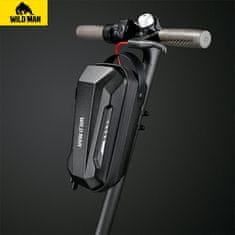 shumee Prevleka za skuter WILDMAN GD9X Plus črna