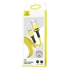 USAMS USAMS kabel U52 USB-C 2A hitro polnjenje 1m rumen/rumen SJ436USB03 (US-SJ436)