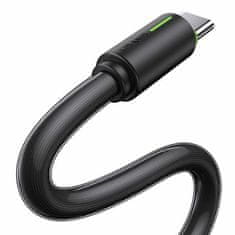 USAMS USAMS kabel USB-C 3A YU serija 1mUSB-C/USB-A črn/črn SJ732USB01 (US-SJ732)