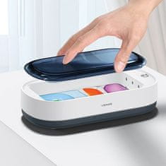 1 to 3 USAMS UV-C STERILIZATOR ZA TELEFONE IN DODATKE S 15W INDUKTIVNIM POLNILCEM