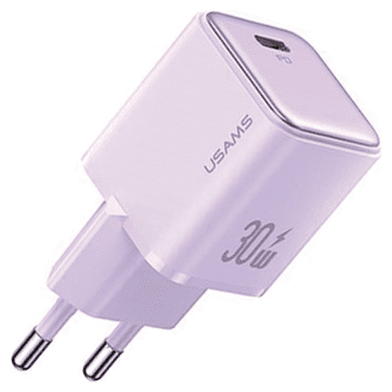 1 to 3 Usams 1Xusb-C Pd30W Stenski Polnilec Za Telefone Apple Za Lightning