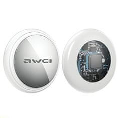 Awei Lokator proti izgubljenim napravam AWEI P50 Apple Find My White