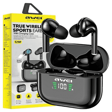 Awei AWEI T29P BREZŽIČNE SLUŠALKE ZA TELEFONE Z BLUETOOTH 5.1 POLNJENJE
