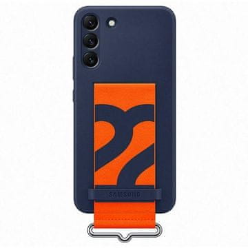 shumee Silikonski ovitek za Samsung Galaxy S22 Plus, temno moder