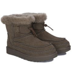 Ugg Australia Snežni škornji olivna 39 EU w Classic Mini Alpine Hickory