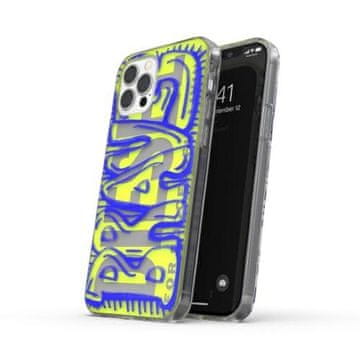 Diesel Ovitek za iPhone 12 Pro Max Diesel, prozorno modro-limetin