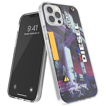 Diesel Ovitek za iPhone 12 Diesel Clear Mad Dog Jones Multicolor