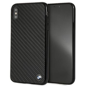 Bmw Trdi ovitek za iPhone Xs Max BMHCI65MBC črn/črn Siganture-Carbon