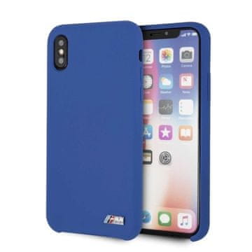 Bmw bmhcpxm trdi ovitek močan za iPhone X/Xs modro/temno moder silikonski ovitek M kolekcija