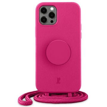 shumee Ovitek PopGrip za iPhone 12 Just Elegance roza