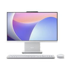 Lenovo IdeaCentre AIO računalnik, R5-7535HS, 16GB, SSD512GB, 60,45 cm, FHD, UMA, W11H, siv (F0HR001USC)