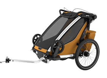 Thule Chariot Sport 2 Single prikolica za kolesa, naravno zlata