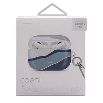 UNIQ UNIKATNI OVITEK COEHL CIEL ZA AIRPODS PRO S TWILIGHT BLUE TRPEŽEN IN ELEGANTEN