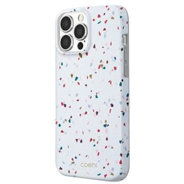 shumee Ovitek UNIQ Terrazzo Bel za iPhone 13 Pro Max