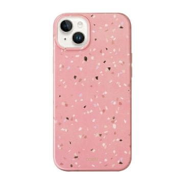 UNIQ Ovitek UNIQ Coehl Terrazzo za iPhone 14, koralno roza