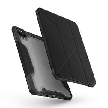 UNIQ Ovitek Trexa za iPad Pro 11" 2021/2020 in iPad Air 10.9" (2022/2020) protimikrobni črn/črn