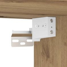 Vidaxl 3 kosi stenske TV omarice Artisan Oak Engineered Wood