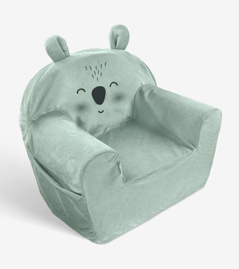 Albero Mio Otroški fotelj Albero Mio žametna Koala