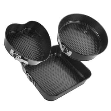 KLAUSBERG  Klausberg 3-delni komplet pekačev za torte KB7184